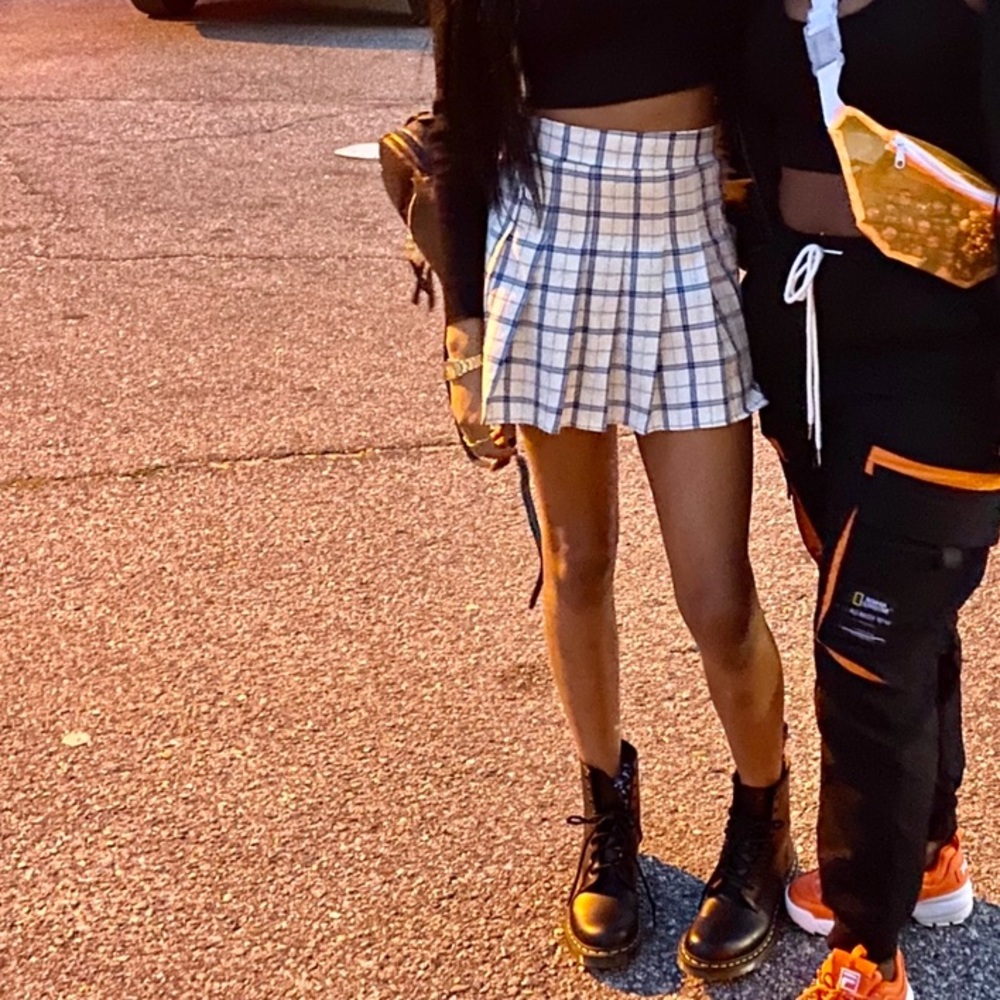 Pleated skirt